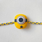 Minion Felt Rakhi – Handmade Kids Rakhi