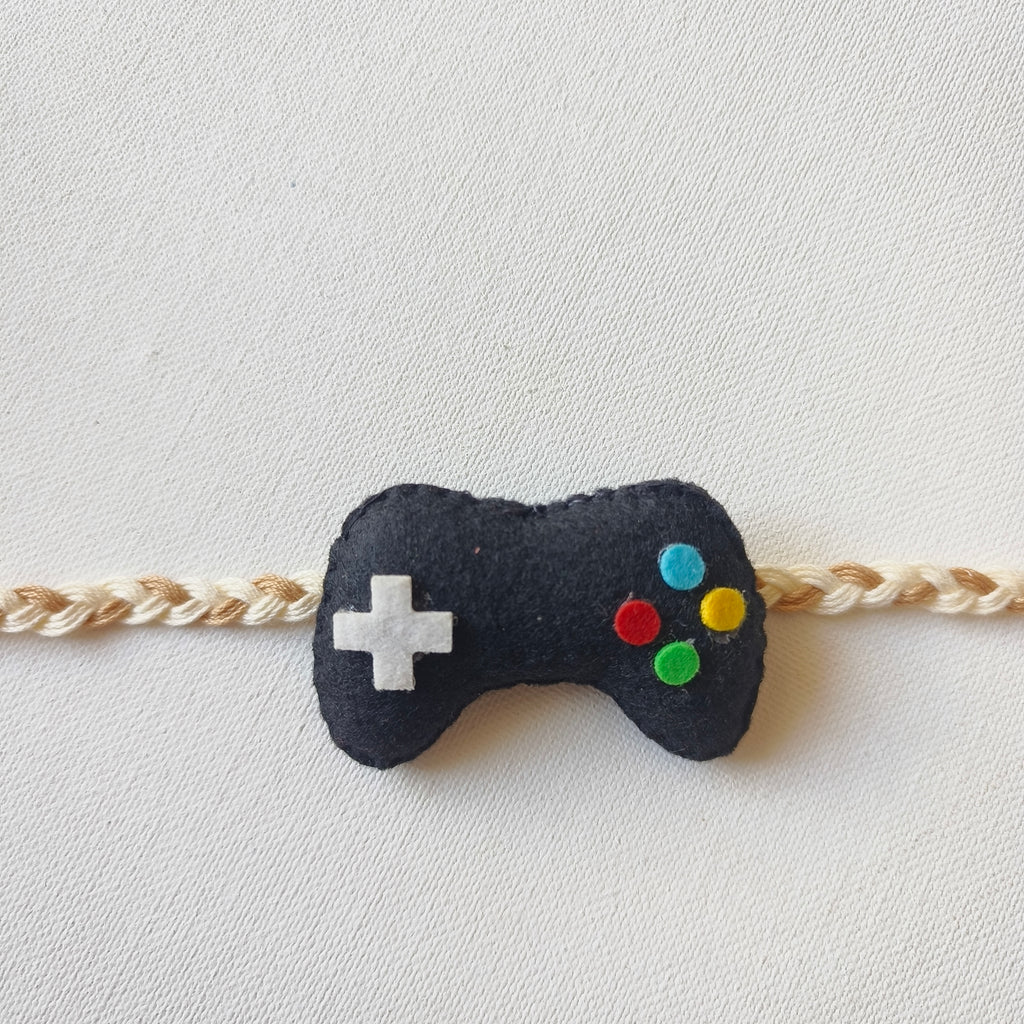 Gaming Felt Rakhi – Handmade Kids Rakhi