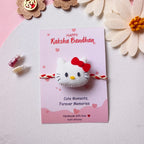 Hello Kitty Felt Rakhi – Handmade Kids Rakhi