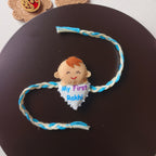 My First Rakhi – Handmade Kids Rakhi - Blue