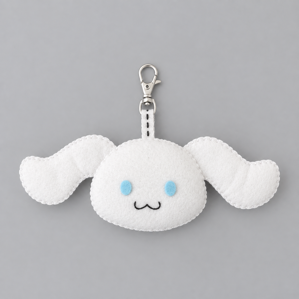 Felt Cinnamoroll Keychain