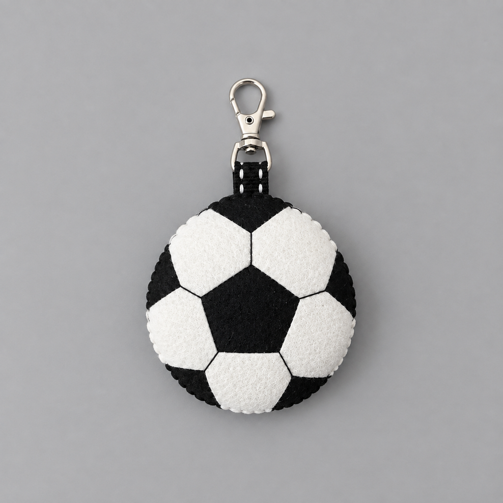 Felt Football Keychain