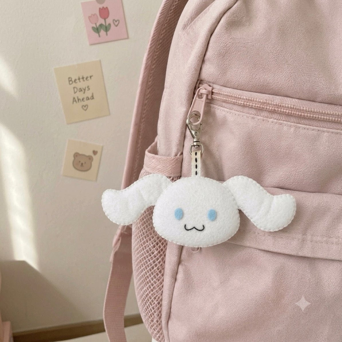 Felt Cinnamoroll Keychain