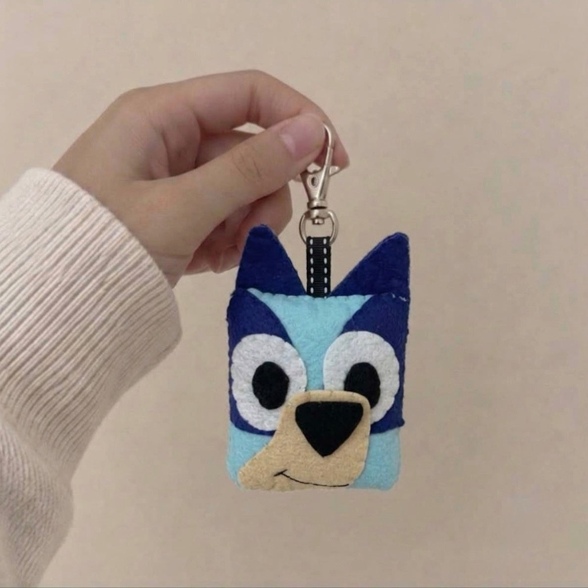 Felt Bluey Keychain