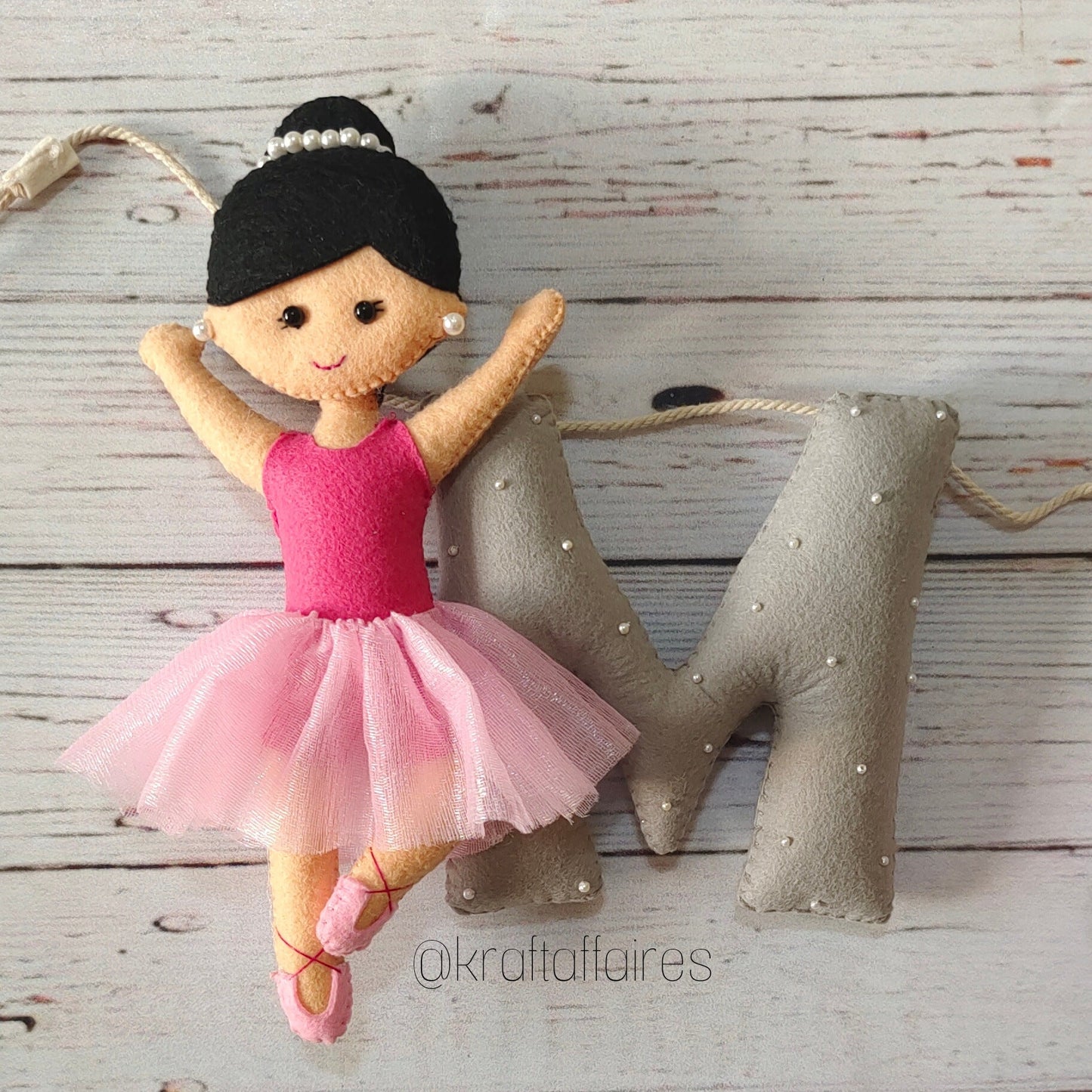 Personalized Ballerina theme Bunting