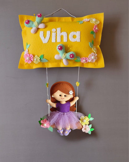 Girl On Swing