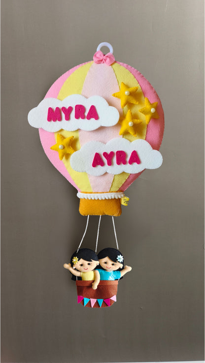 Hot air Balloon for siblings