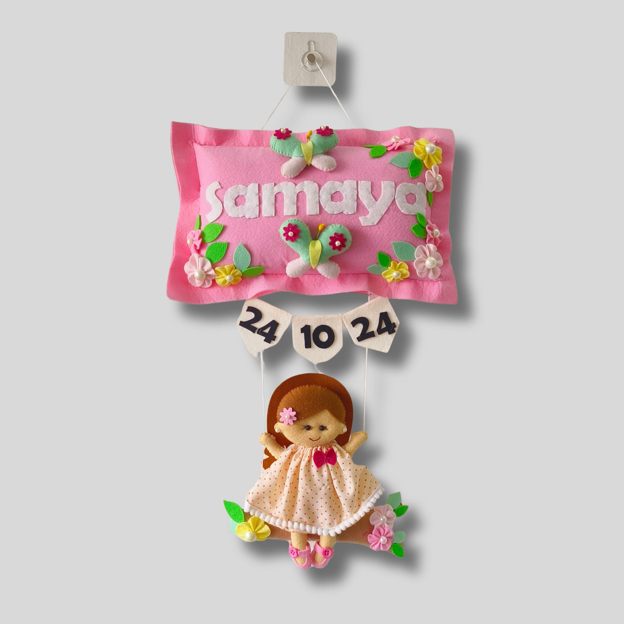 Girl On Swing