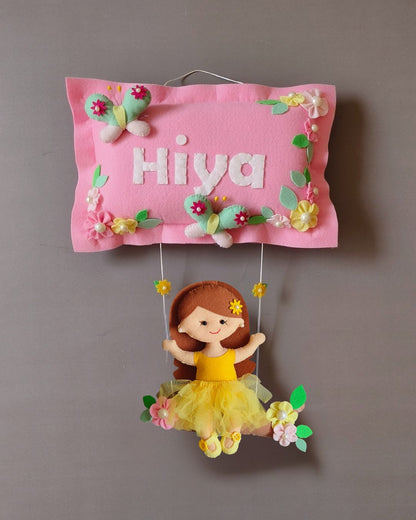 Girl On Swing