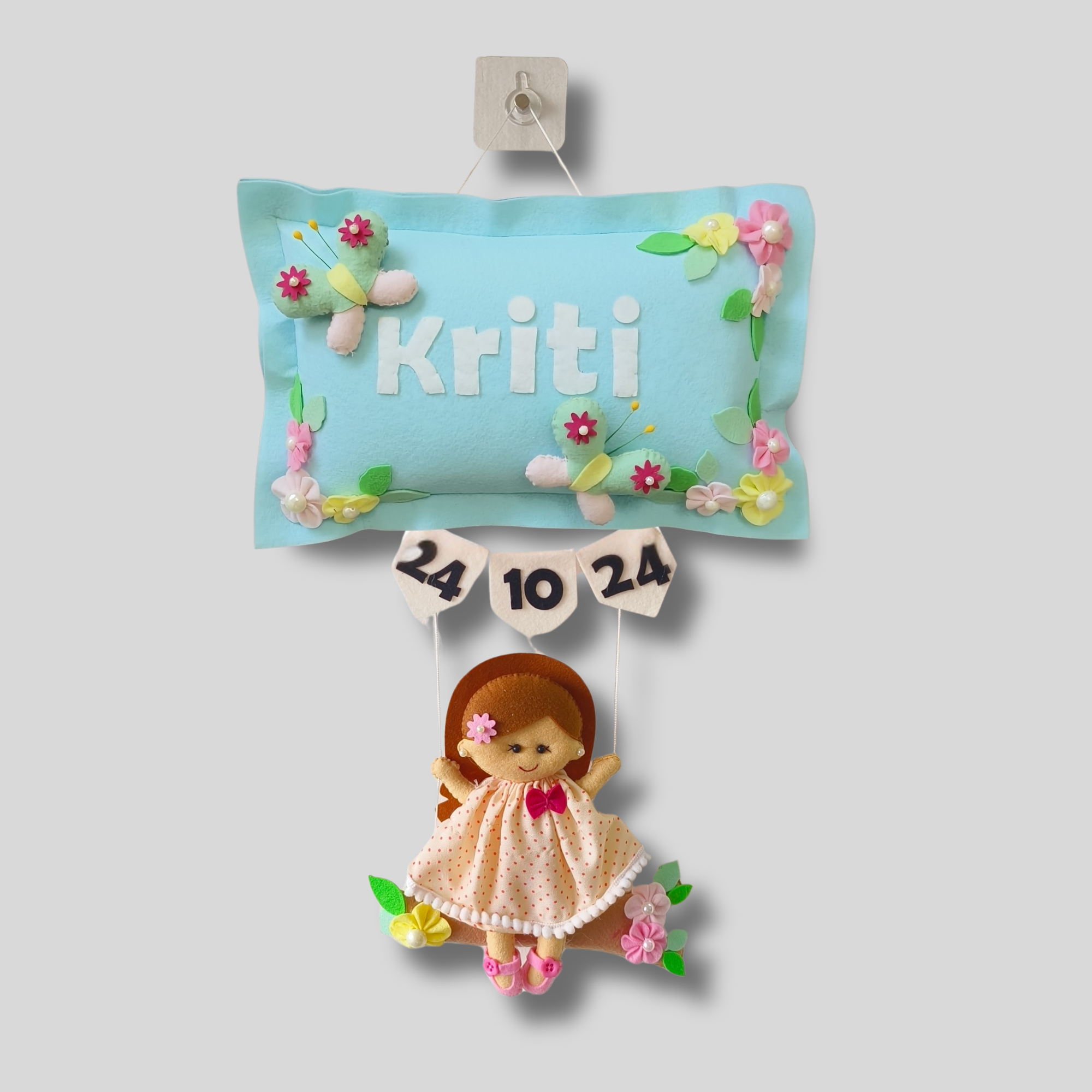 Girl On Swing