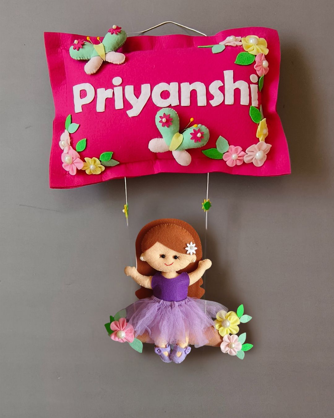 Girl On Swing
