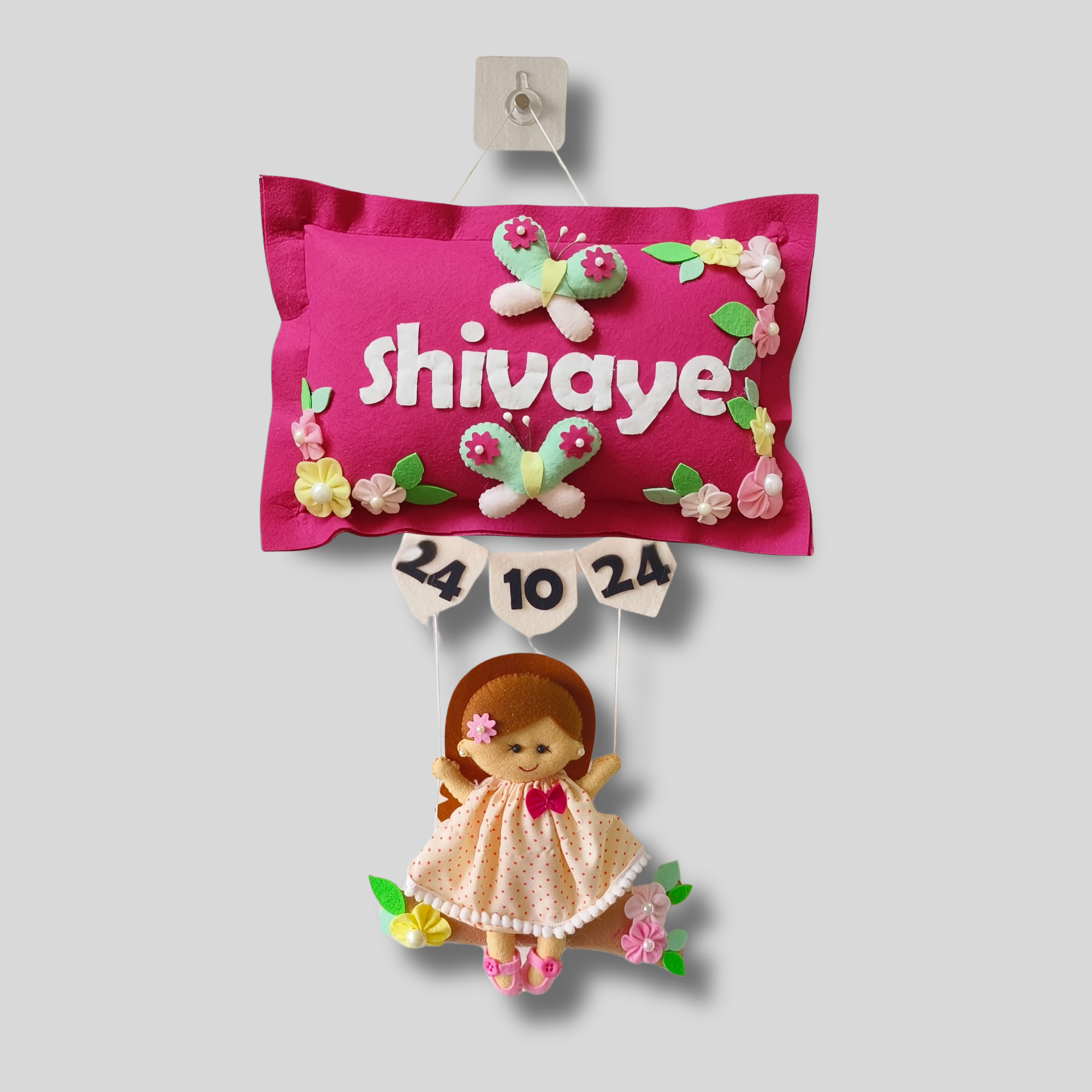 Girl On Swing
