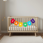 Personalised Rainbow Bunting — Perfect Party Decoration