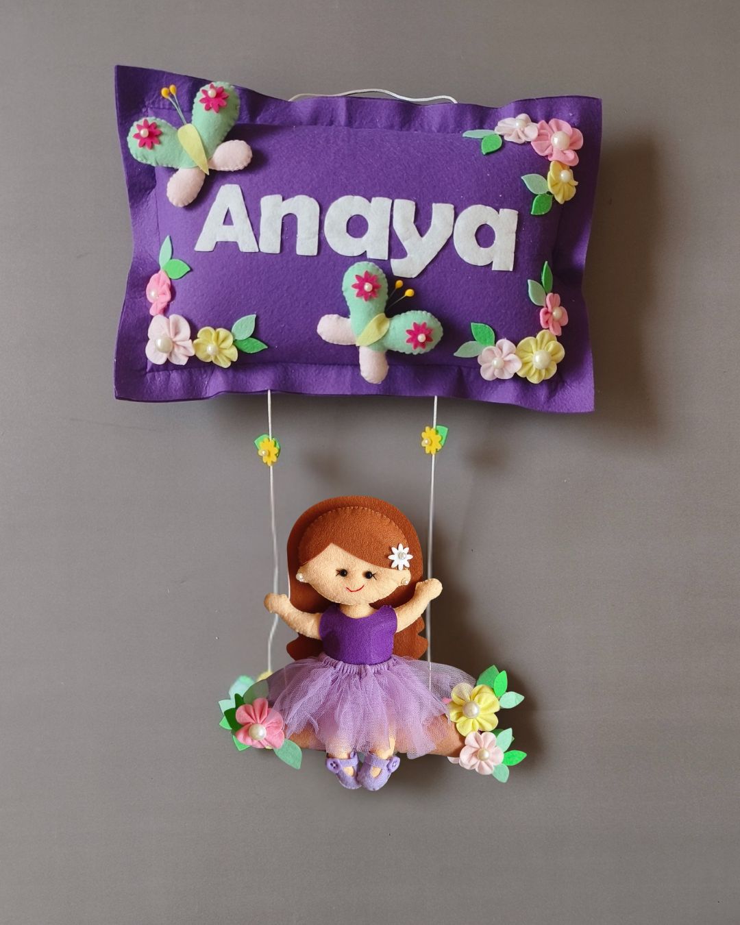 Girl On Swing