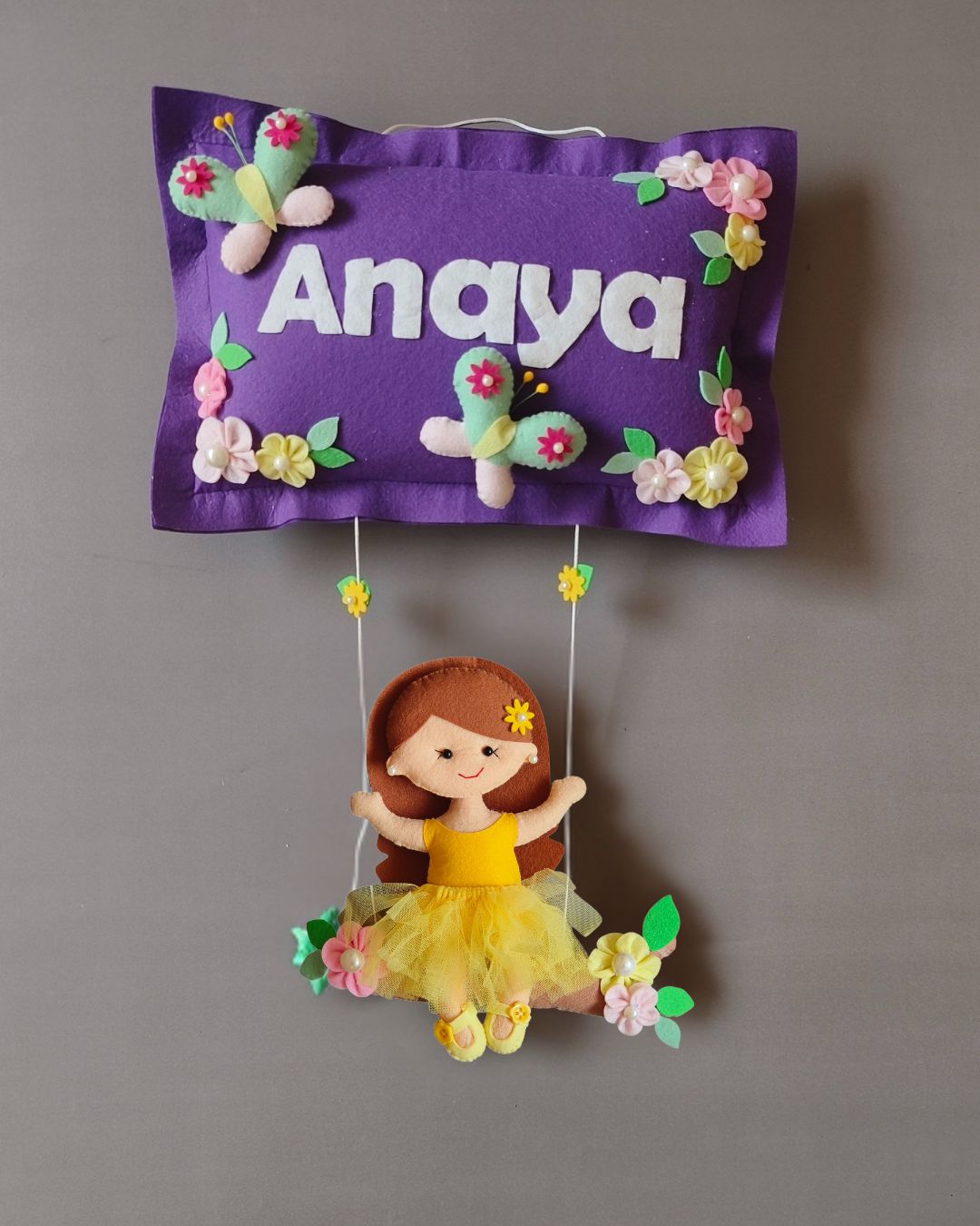 Girl On Swing