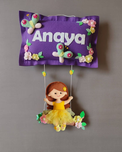 Girl On Swing