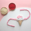 Ice-cream Felt Rakhi – Handmade Kids Rakhi