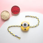 Minion Felt Rakhi – Handmade Kids Rakhi