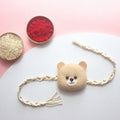 Teddy Felt Rakhi – Handmade Kids Rakhi