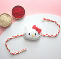 Hello Kitty Felt Rakhi – Handmade Kids Rakhi