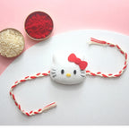Hello Kitty Felt Rakhi – Handmade Kids Rakhi