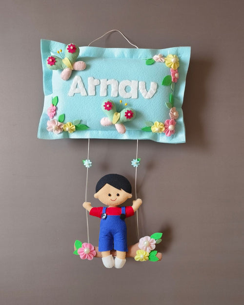 Boy on Swing