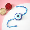 Evil eye Felt Rakhi – Handmade Kids Rakhi