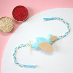 Plane Felt Rakhi – Handmade Kids Rakhi