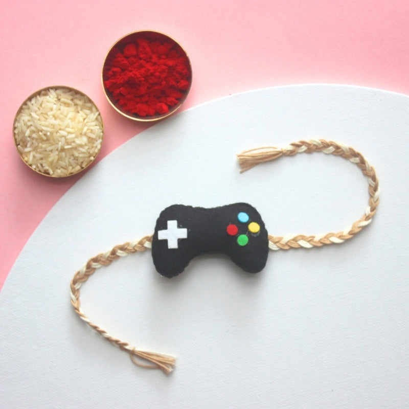 Gaming Felt Rakhi – Handmade Kids Rakhi
