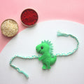 Dino Felt Rakhi – Handmade Kids Rakhi