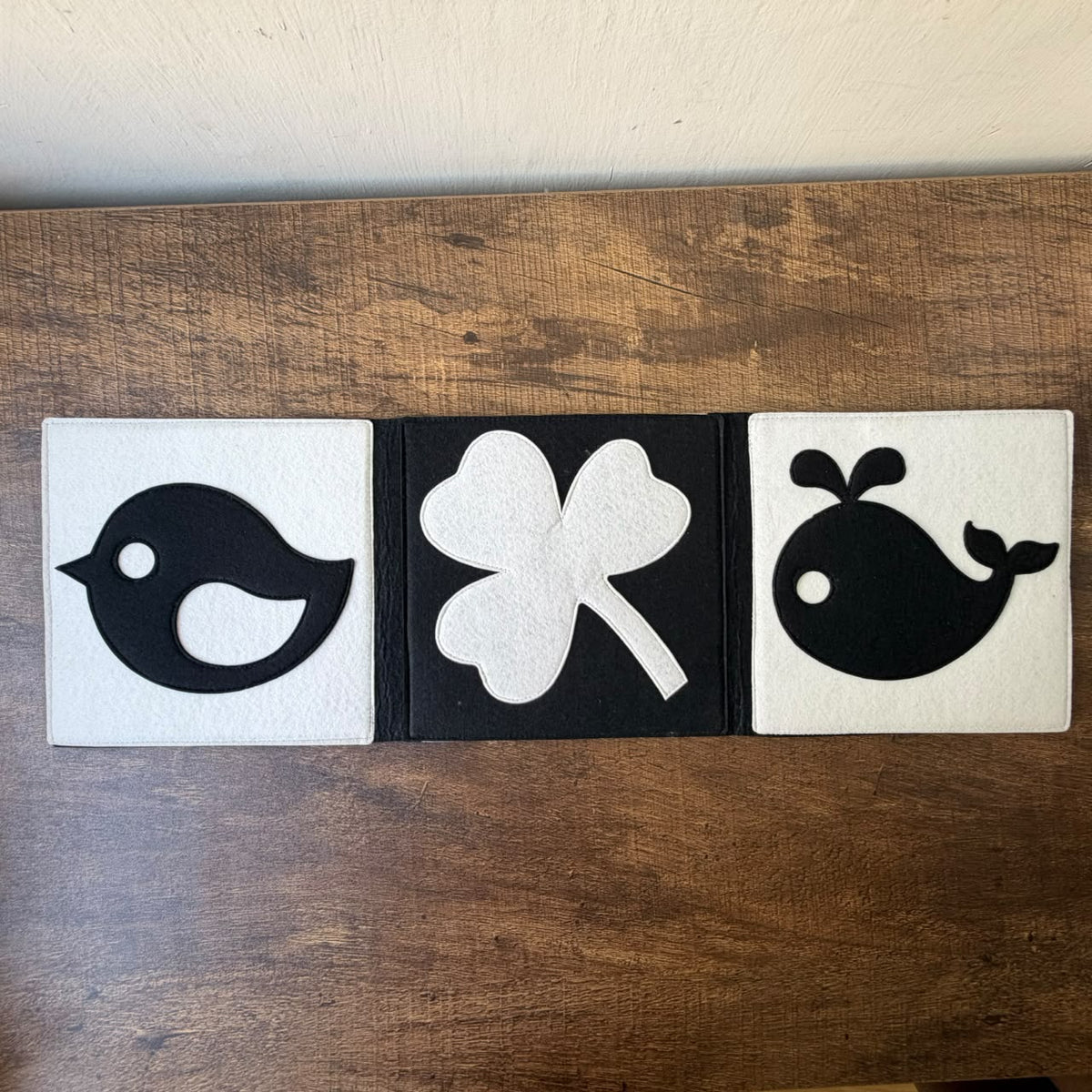 High Contrast Felt book