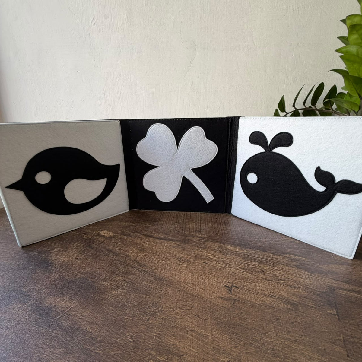 High Contrast Felt book