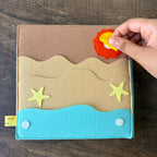 Under the sea  theme Felt book