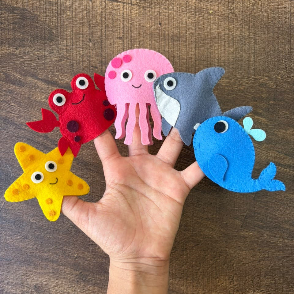 Under the sea  theme Felt book