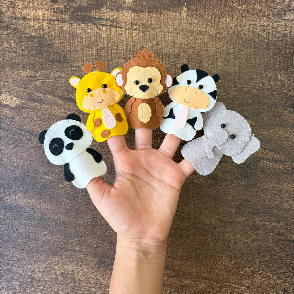 Jungle theme Felt book