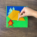 Jungle theme Felt book