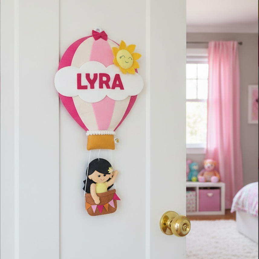 Girl in Hot Air Balloon