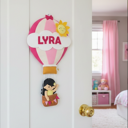 Girl in Hot Air Balloon