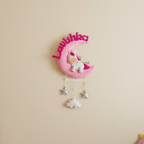 Cute Unicorn on moon