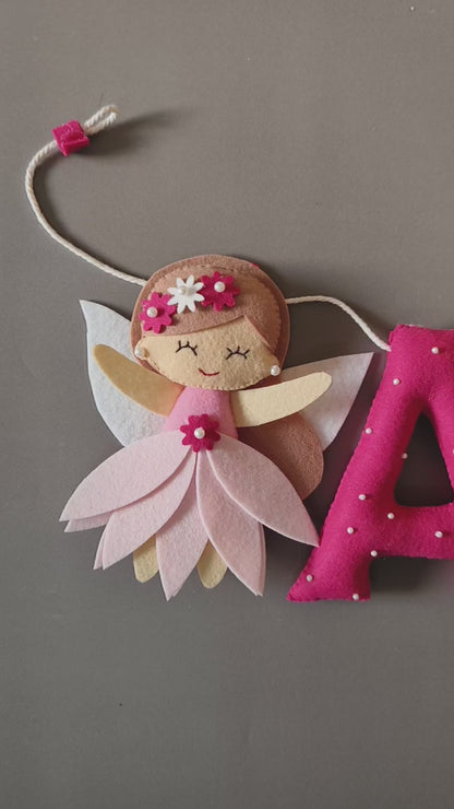 Personalized Fairy theme Bunting