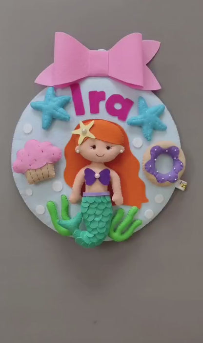 A small Mermaid wall decor