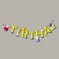 Personalized Peppa theme Bunting