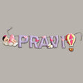 Personalized Sleeping Baby theme Bunting