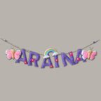 Personalized Butterfly Theme Bunting