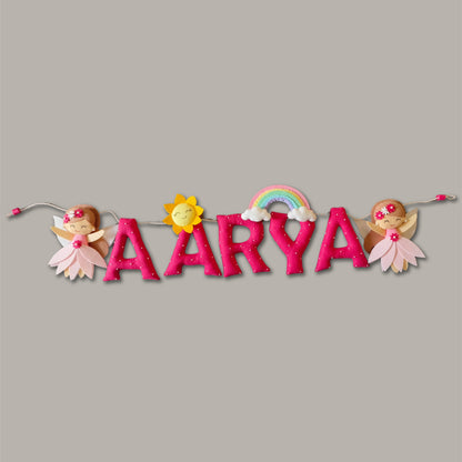 Personalized Fairy theme Bunting