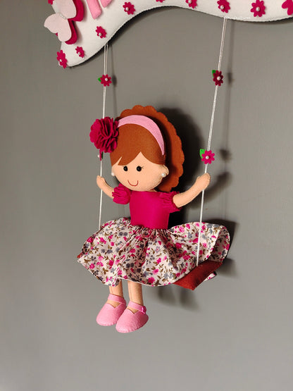 Girl on swing - Big