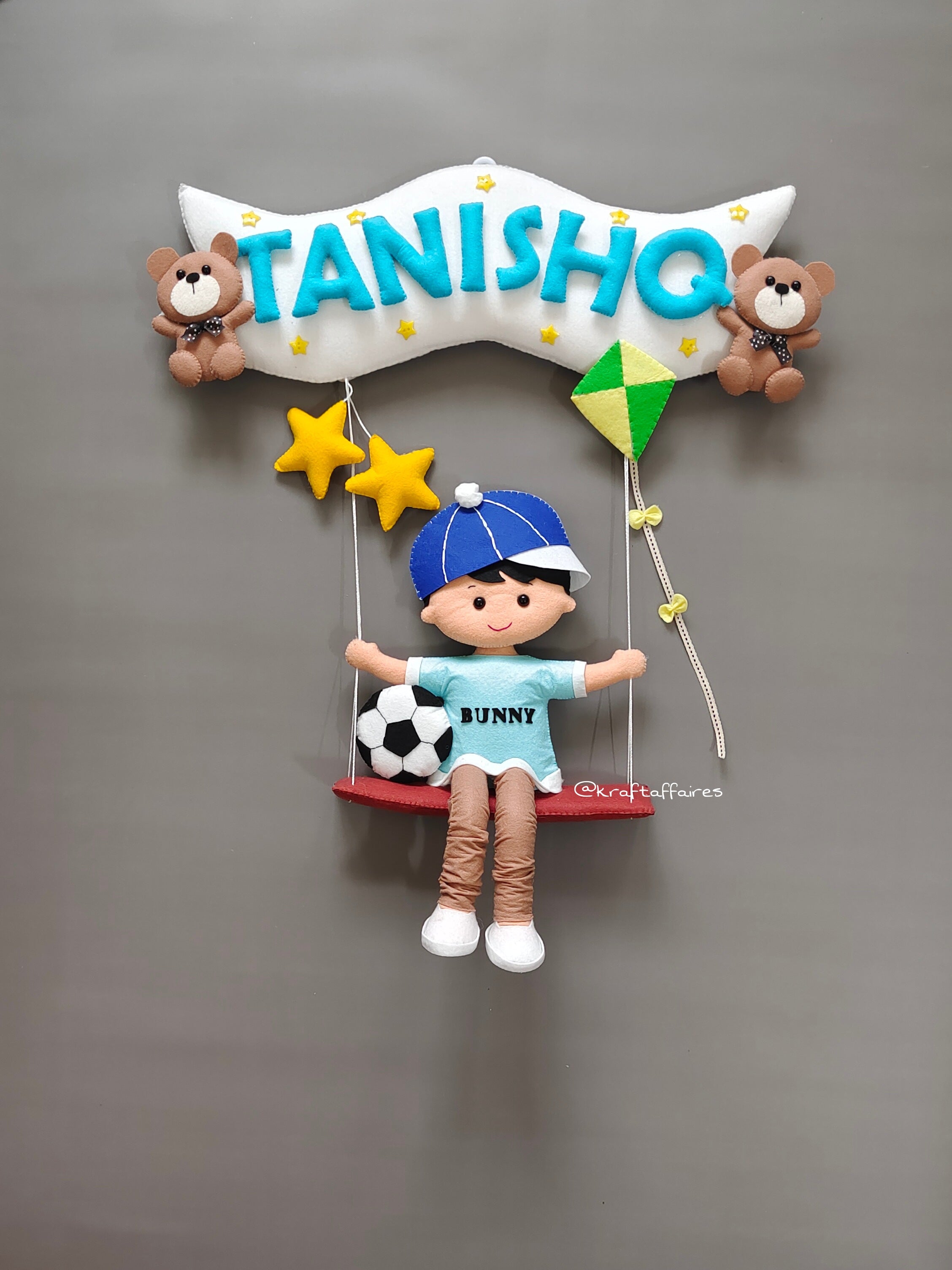 Boy on swing